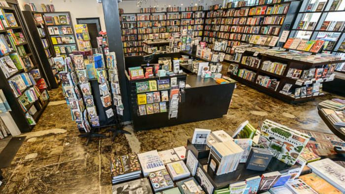 An inside view of Blume and Cooper's bookish haven.