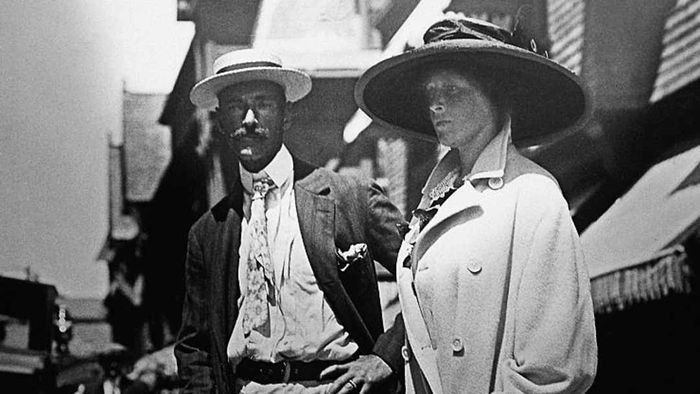 John Jacob Astor IV alongside his second wife, Madeline Force Astor.