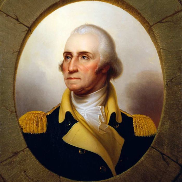 George Washington (Porthole Portrait) by Rembrandt Peale