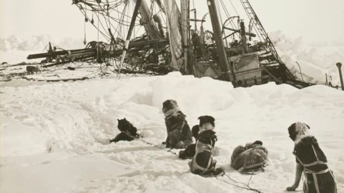 The sinking of the Endurance.