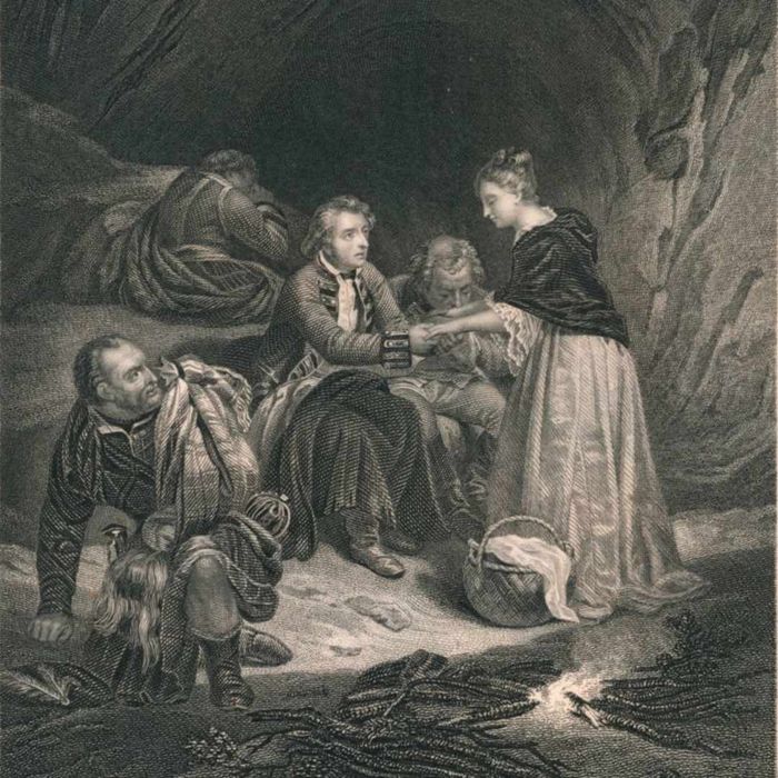 Bonnie Prince Charlie and Flora Macdonald