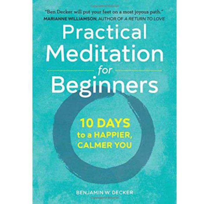 'Practical Meditation for Beginners: 10 Days to a Happier, Calmer You' by Benjamin W. Decker