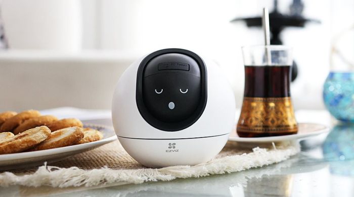 Camera IP 360 Độ 5MP EZVIZ H6 - Hỗ trợ lưu trữ qua thẻ nhớ