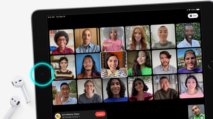 Camera trước 12 MP - iPad 9 WiFi Cellular 64GB