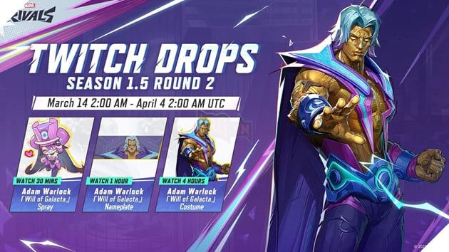 Marvel Rivals Sắp Tặng Skin Adam Warlock Qua Xem Stream Trên Twitch 2
