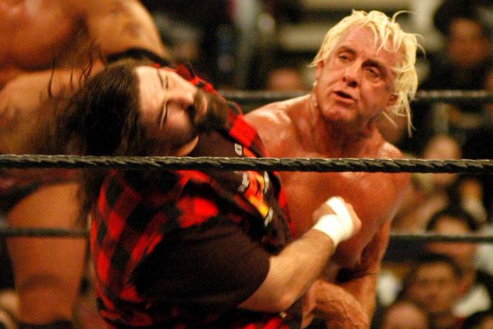 Ric Flair, Mick Foley