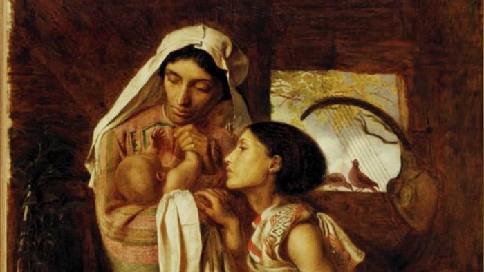 Fanny Eaton portrayed in The Mother of Moses.