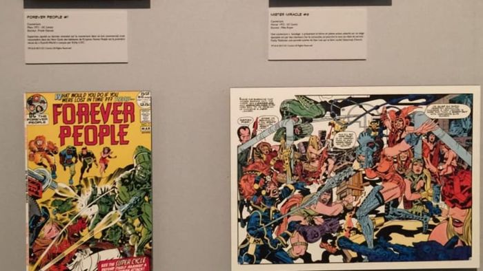 Among Jack Kirby’s contributions to DC Comics were the creations of Forever People and Mister Miracle.