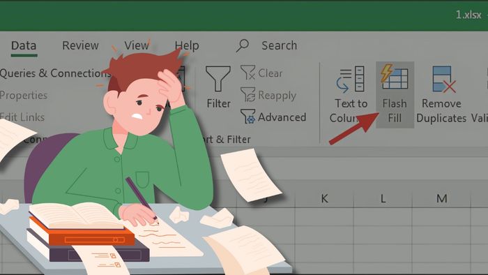 Flash Fill trong Excel có thể hiểu sai câu lệnh và ý định của người dùng