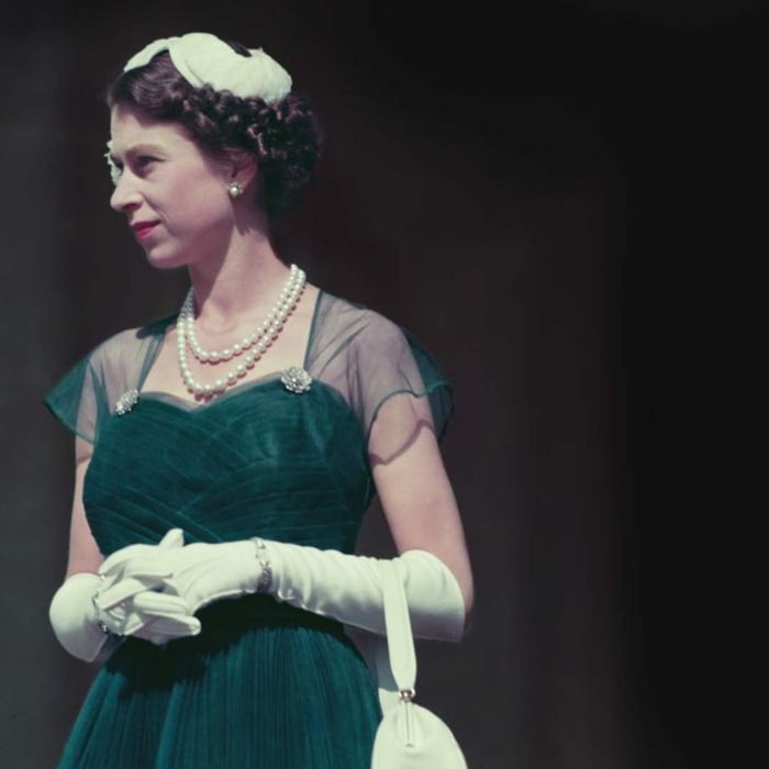 Queen Elizabeth II in Australia in 1954.