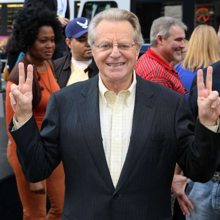 ‘The Jerry Springer Show’ 20th anniversary taping in Times Square.