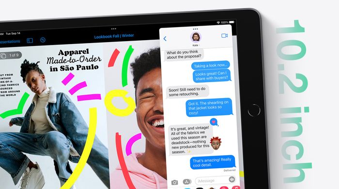 Màn hình 10.2 inch sắc nét - iPad 9 WiFi 64GB