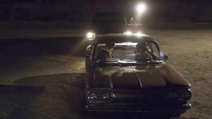 Lee Norris and Ciara Moriarty star in Zodiac (2007).