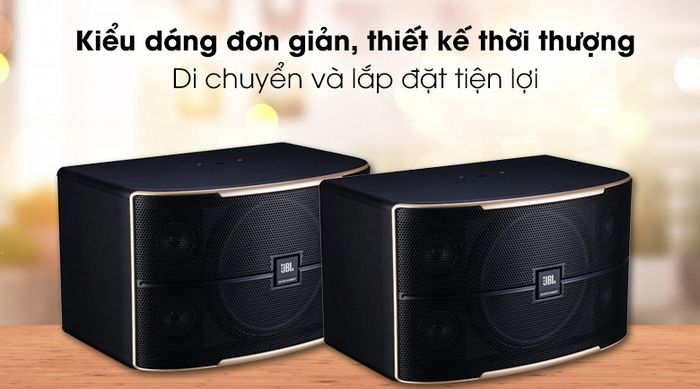 Cặp loa Karaoke JBL Pasion 10 - Kiểu dáng đơn giản, thiết kế thời thượng