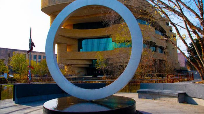 The National Native American Veterans Memorial.