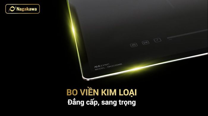 Chất lượng - Bếp điện từ đôi lắp âm Nagakawa NK2C05MB