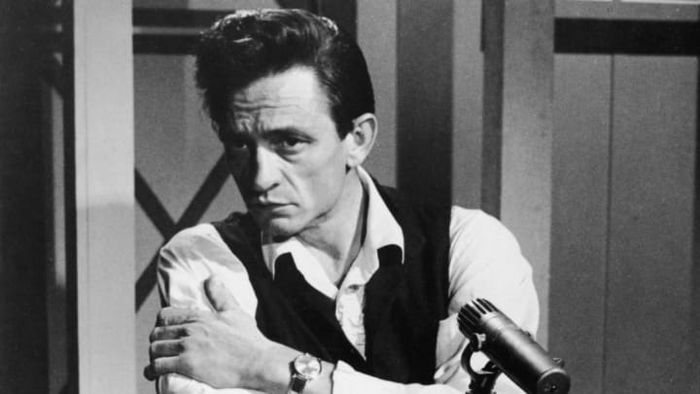 A snapshot of Johnny Cash in 1966.
