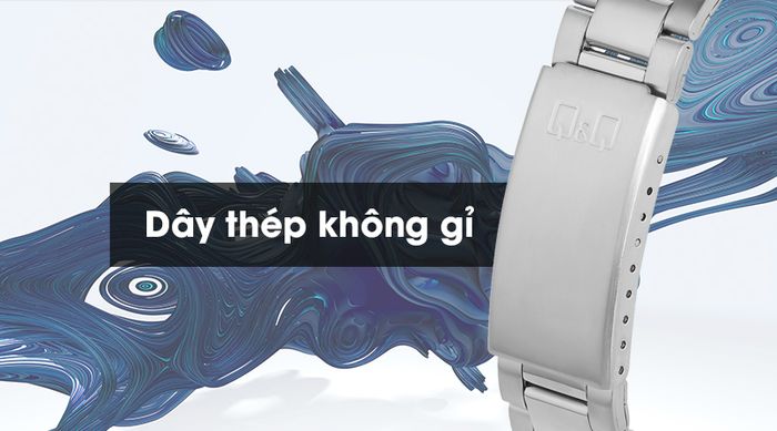 Đồng hồ nam Q&Q S392J212Y có dây đeo chắc chắn