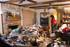 Hoarding tendencies typically develop gradually over time.