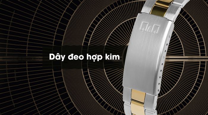 Đồng hồ nam Q&Q S294J401Y có dây đeo bền bỉ