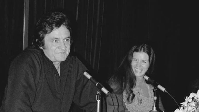 Johnny and June Carter Cash in 1972.