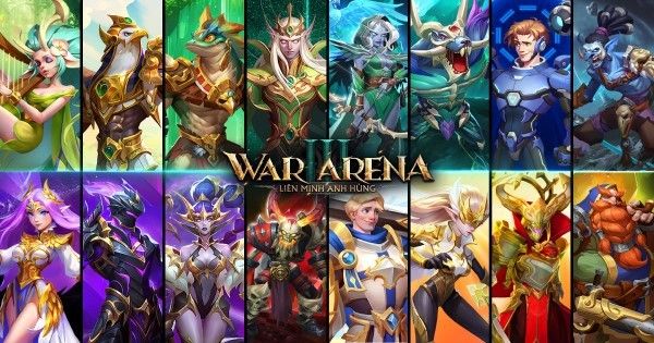Danh sách 7 tướng mạnh nhất đang thống trị meta của War 3 Arena vào tháng 3 năm 2025