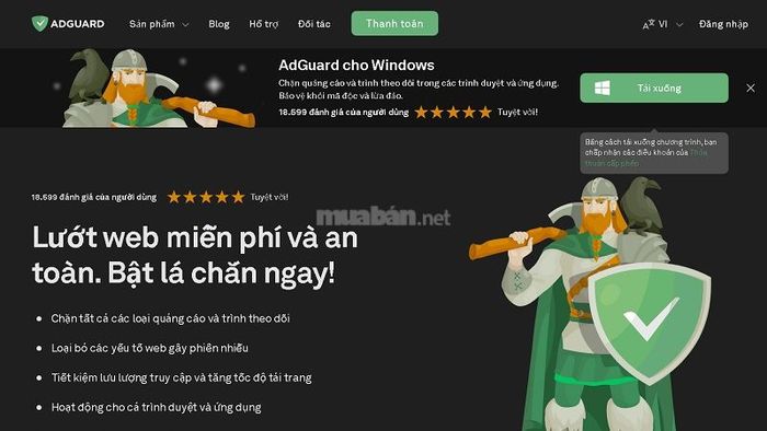 Tải xuống và cài đặt chương trình