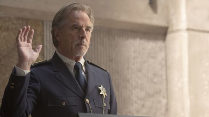 Don Johnson as Judd Crawford in HBO's Watchmen.