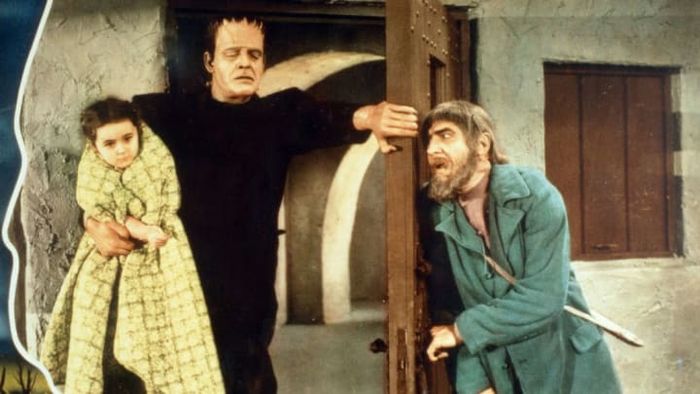 A still from Universal's 1942 classic, The Ghost of Frankenstein.