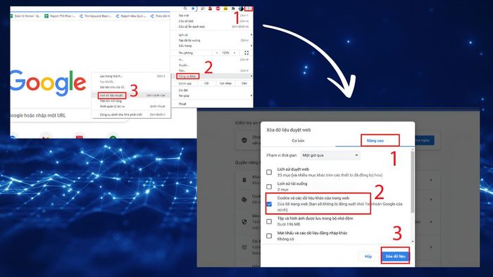 Xóa bộ nhớ đệm (Cache) của trình duyệt