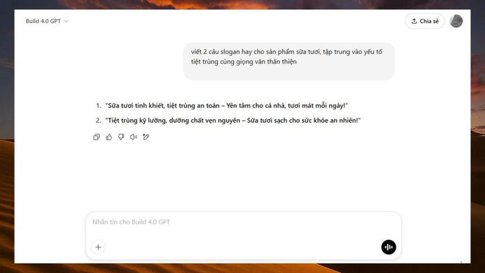 Các loại  Prompt