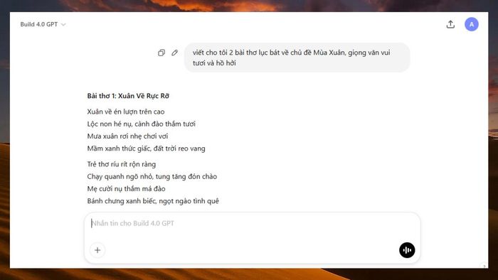 Prompts  phục vụ việc viết lách
