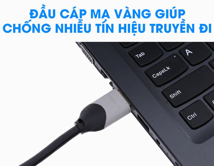 Cáp HDMI 2.0 Tròn 2.0m eVALU DS201-WB