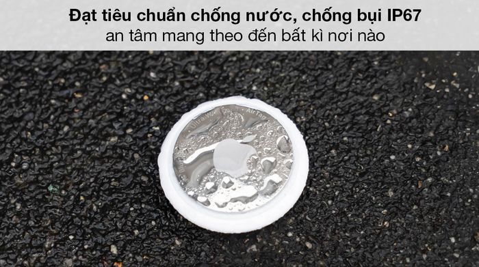 Thiết bị định vị thông minh AirTag 1 Pack MX532 - Sản phẩm đạt chuẩn chống nước, chống bụi IP67