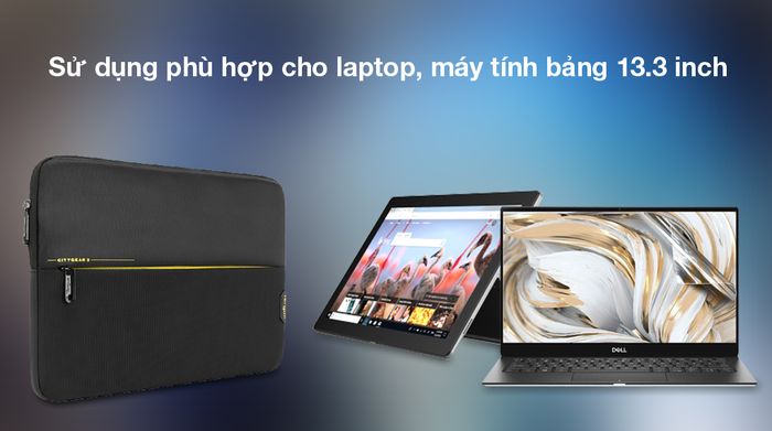Đựng laptop 13.3 inch - Túi chống sốc Laptop 13.3 inch Targus CityGear TSS930GL-80 Đen