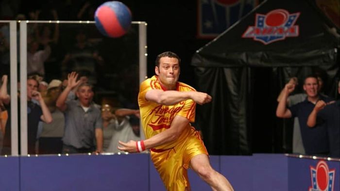 Vince Vaughn takes the lead role in the 2004 comedy Dodgeball: A True Underdog Story.
