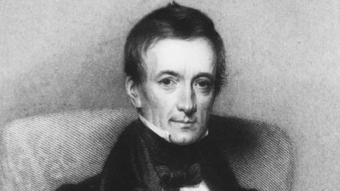 Portrait of Peter Mark Roget.