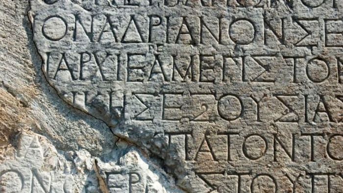 Greek lettering.