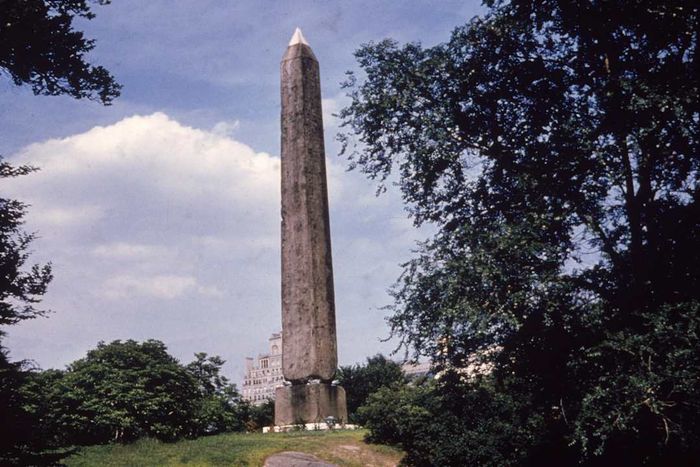 Cleopatra's Needle, located in Central Park, New York.