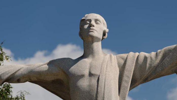 A memorial dedicated to the 'Titanic' disaster in Washington, D.C.
