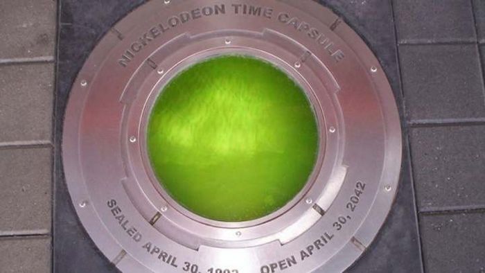 The 1992 time capsule created by Nickelodeon.