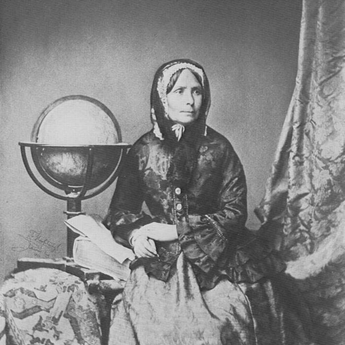 A portrait of Ida Pfeiffer