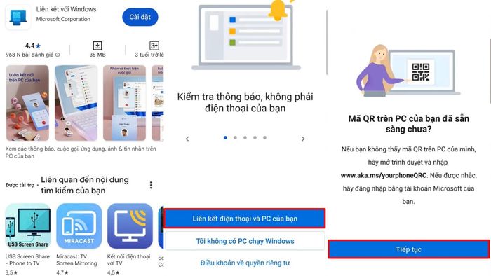 Hướng dẫn thực hiện cuộc gọi trên máy tính với ứng dụng Your Phone - Bước 3
