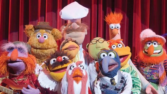 A moment from The Muppets (2011).