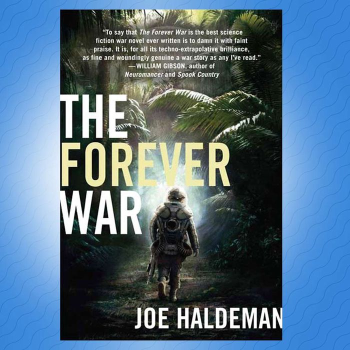 An image of 'The Forever War' is featured