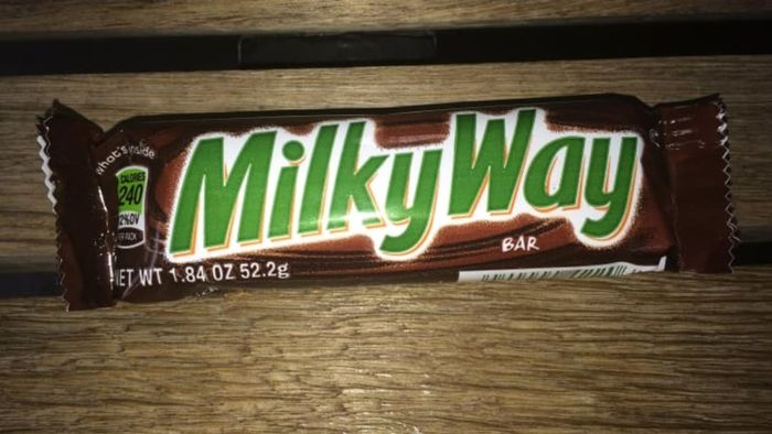 A Milky Way candy bar.
