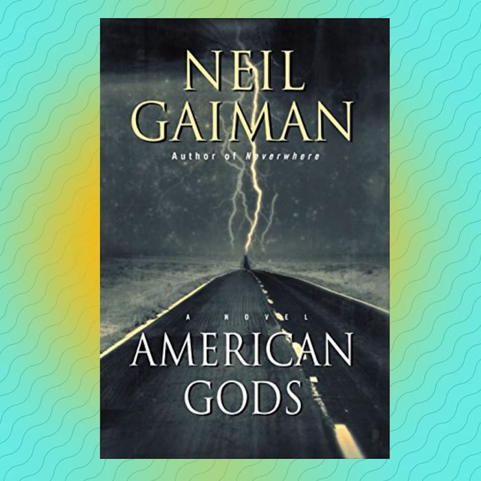 A visual representation of 'American Gods' is displayed
