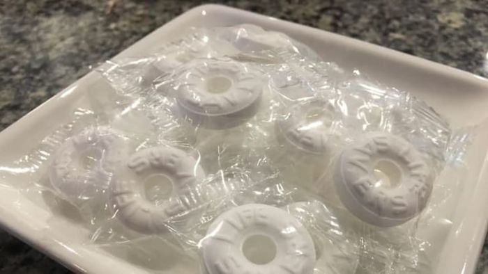 A pile of Life Savers candies.