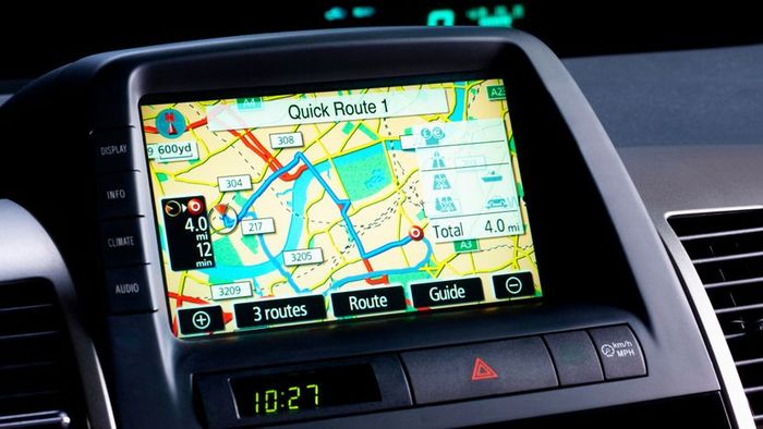 A vehicle navigation system.