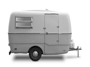 Image of a trailer with its hitch clearly visible.